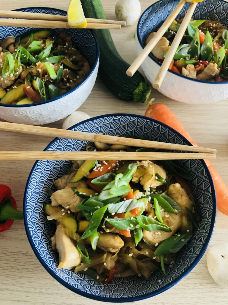 Som rád, že vaše hlasovanie, či máte radi ázijskú kuchyňu dopadlo tak, ako dopadlo. Čiže ? Viacerí hlasovali, že si radi pochutnáte na ázijskom jedle. Pre vás mám recept, ktorý si veľmi rýchlo pripravíte a môžete si vychutnávať trošku Ázie. Ryžové cestoviny a kuracie TERIYAKI sú už pripravené